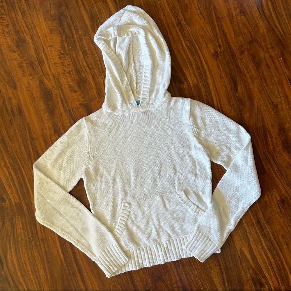 LF White Knit Sweater